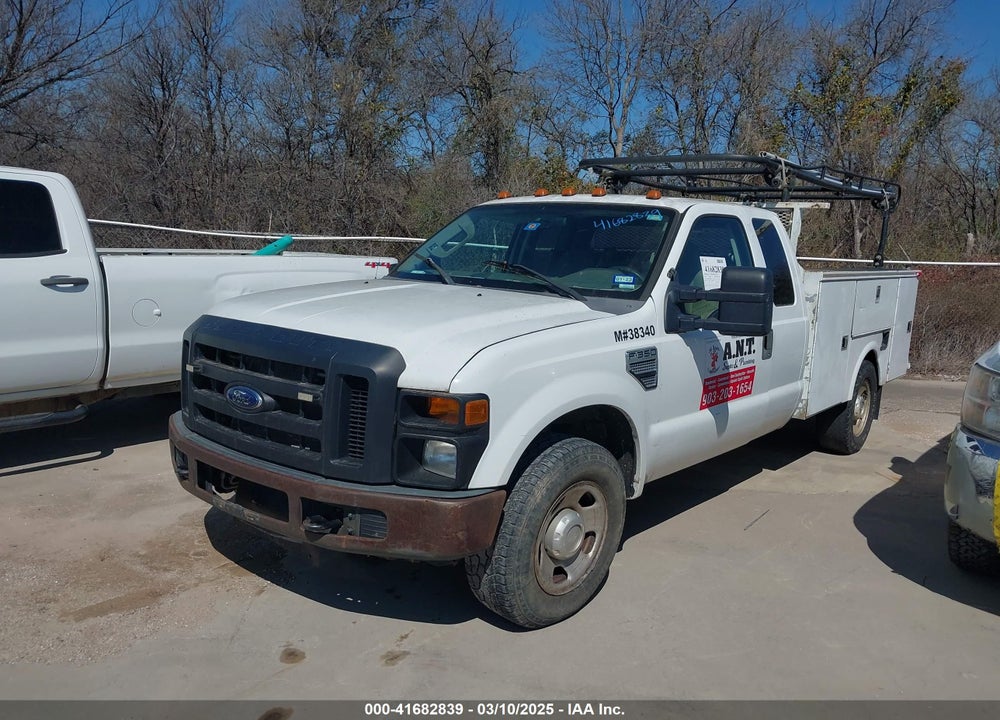 2008 FORD F-350 CHASSIS VIN: 1FDWX34558EC99234