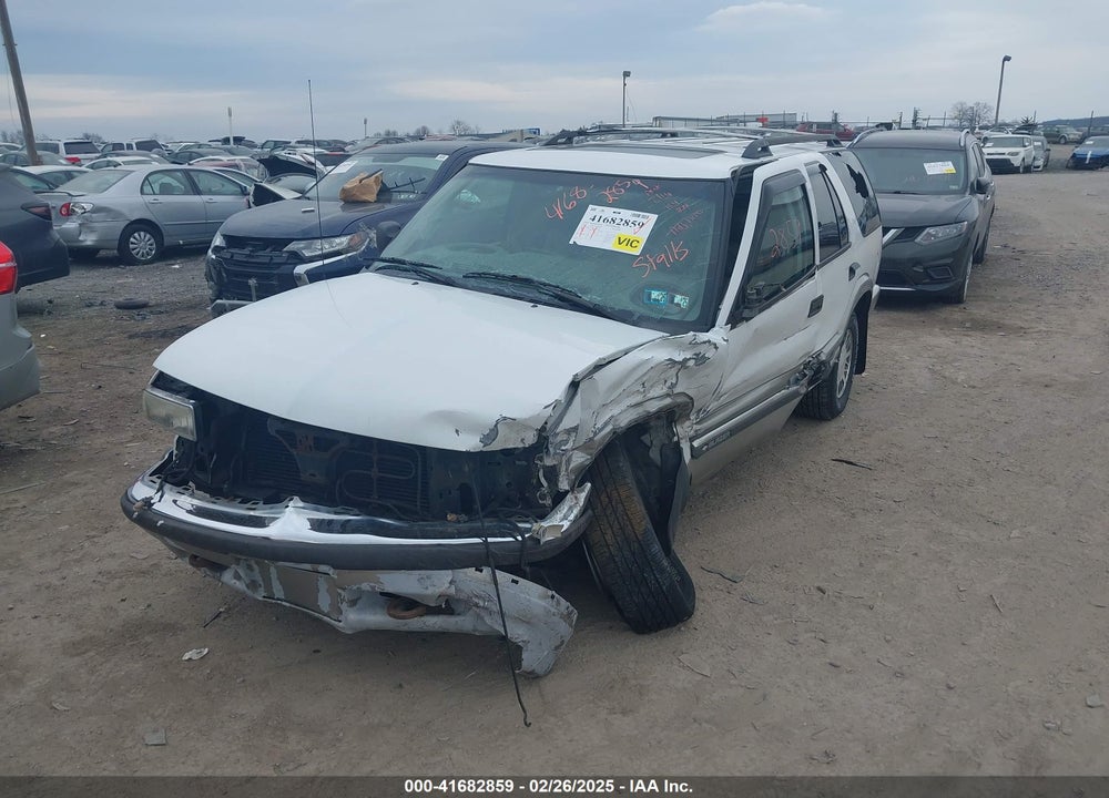 2000 CHEVROLET BLAZER LT VIN: 1GNDT13W9Y2361409