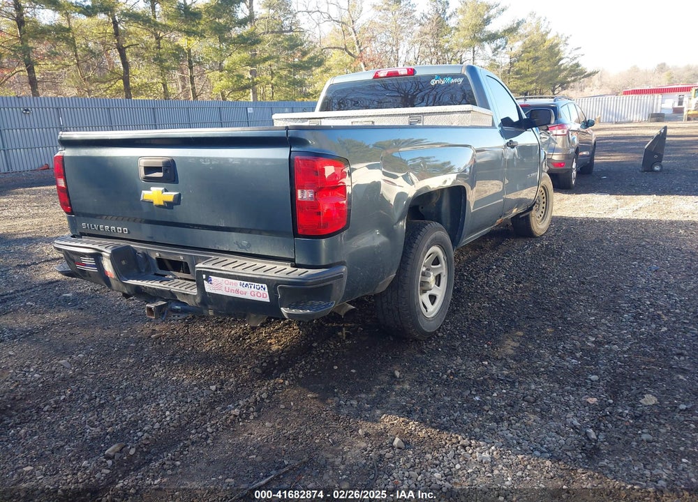 2014 CHEVROLET SILVERADO 1500 WORK TRUCK 1WT VIN: 1GCNCPEH0EZ357704