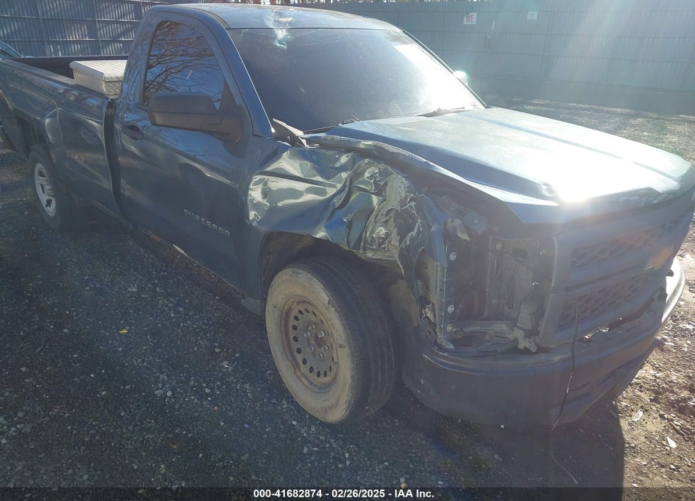 2014 CHEVROLET SILVERADO 1500 WORK TRUCK 1WT VIN: 1GCNCPEH0EZ357704