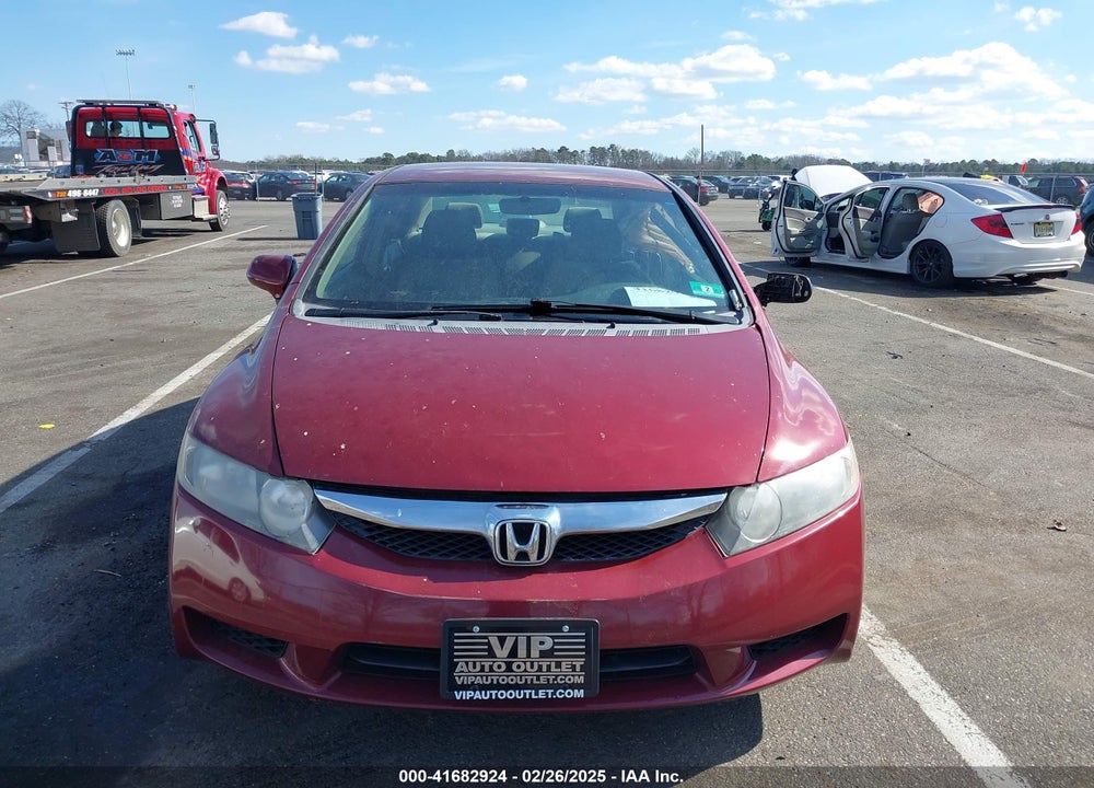 2009 HONDA CIVIC LX VIN: 2HGFA16539H531879