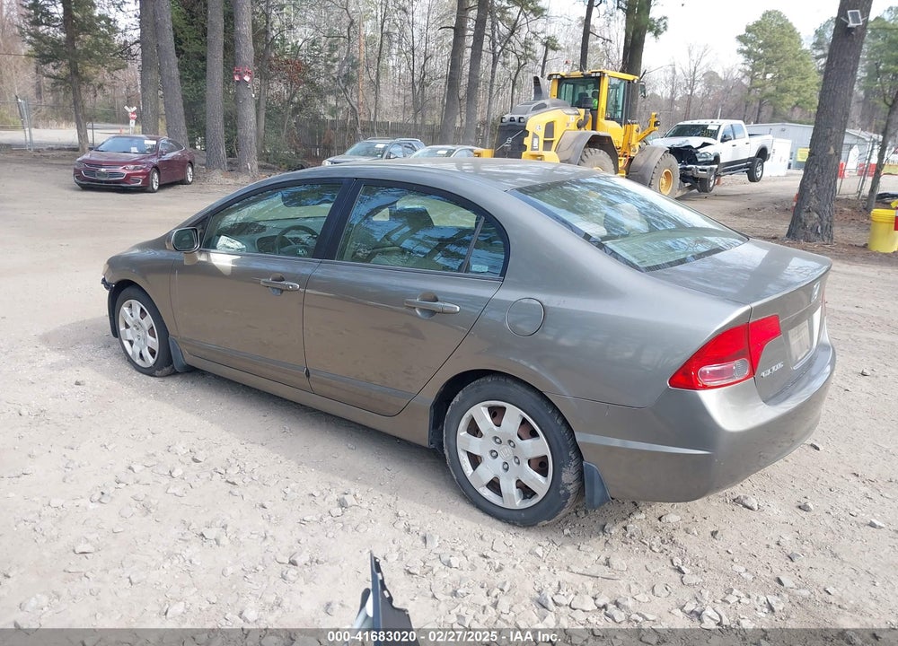 2007 HONDA CIVIC LX VIN: 1HGFA165X7L053055