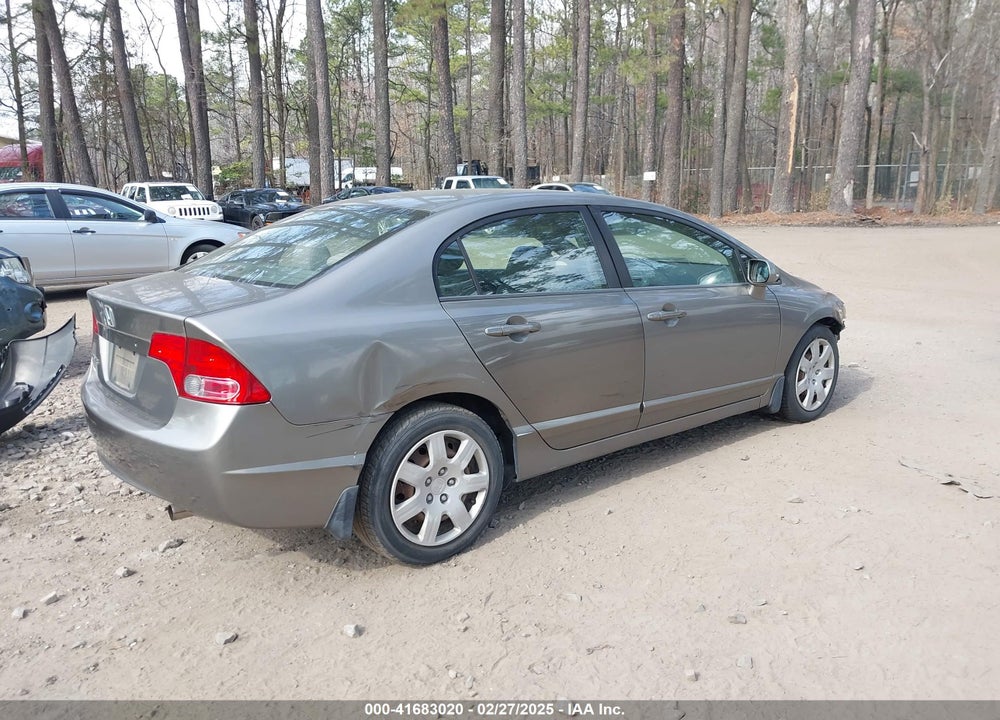 2007 HONDA CIVIC LX VIN: 1HGFA165X7L053055