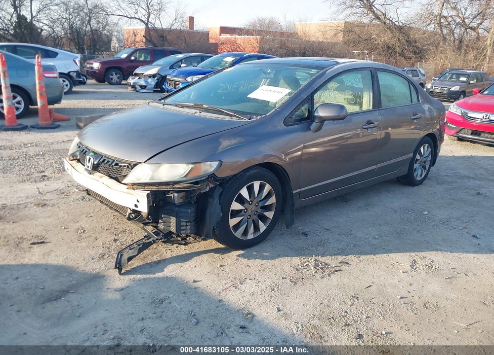 2009 HONDA CIVIC EX VIN: 1HGFA16819L005635