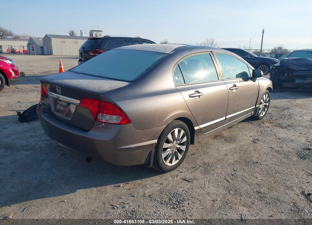 2009 HONDA CIVIC EX VIN: 1HGFA16819L005635