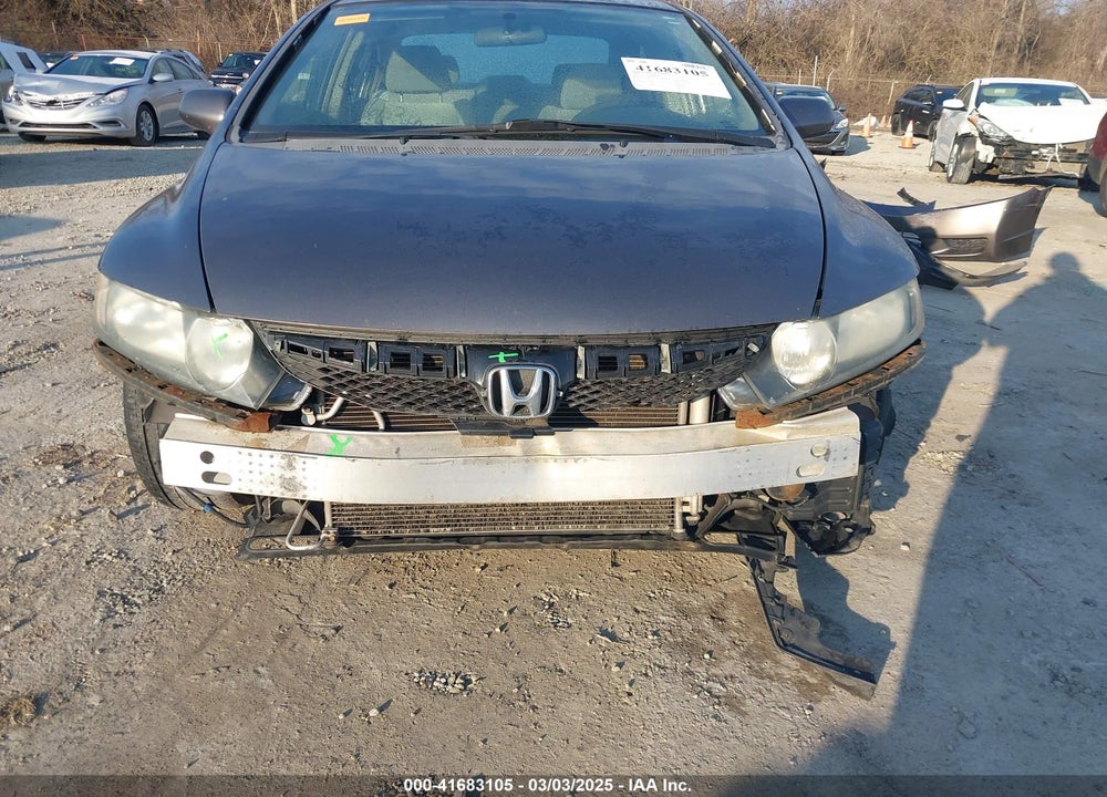 2009 HONDA CIVIC EX VIN: 1HGFA16819L005635