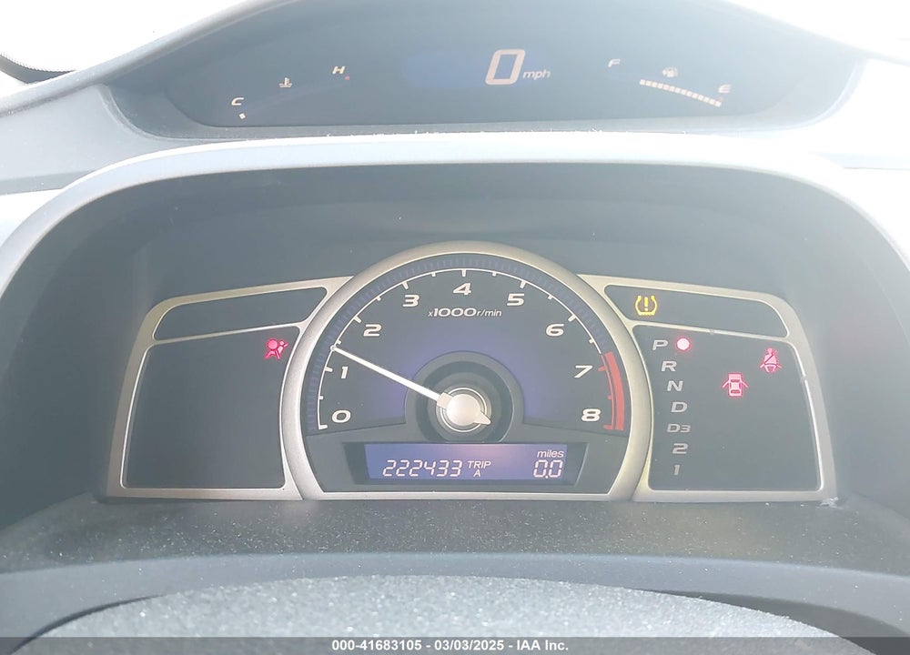 2009 HONDA CIVIC EX VIN: 1HGFA16819L005635