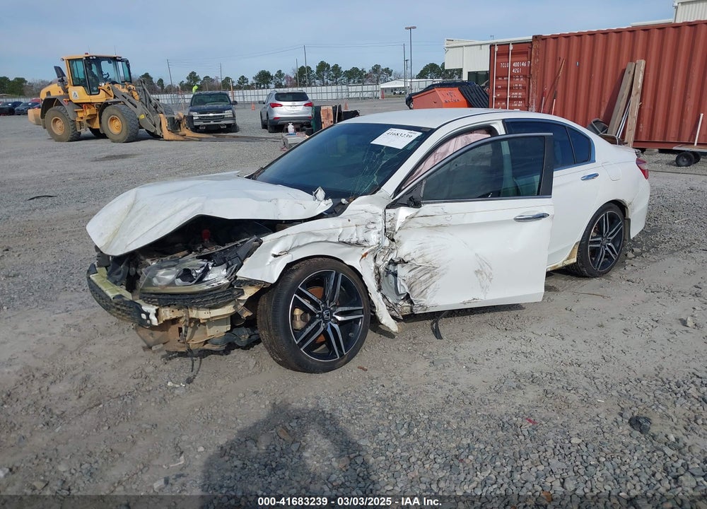 2017 HONDA ACCORD SPORT SE VIN: 1HGCR2F18HA053048