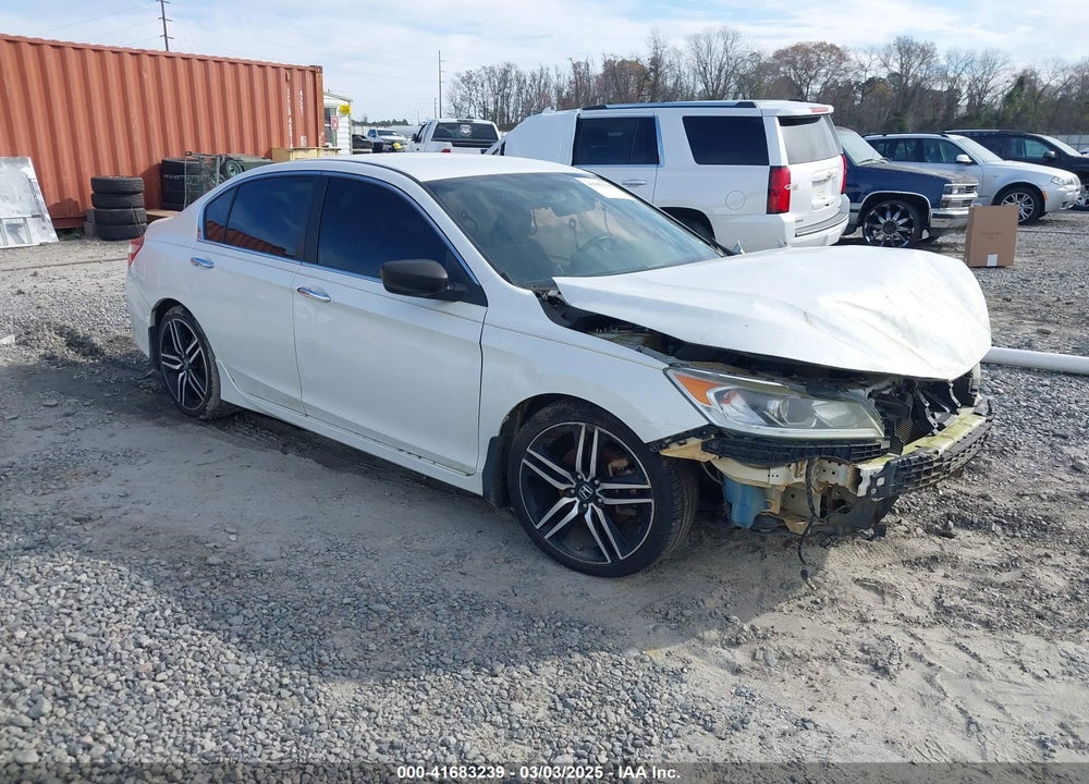 2017 HONDA ACCORD SPORT SE VIN: 1HGCR2F18HA053048