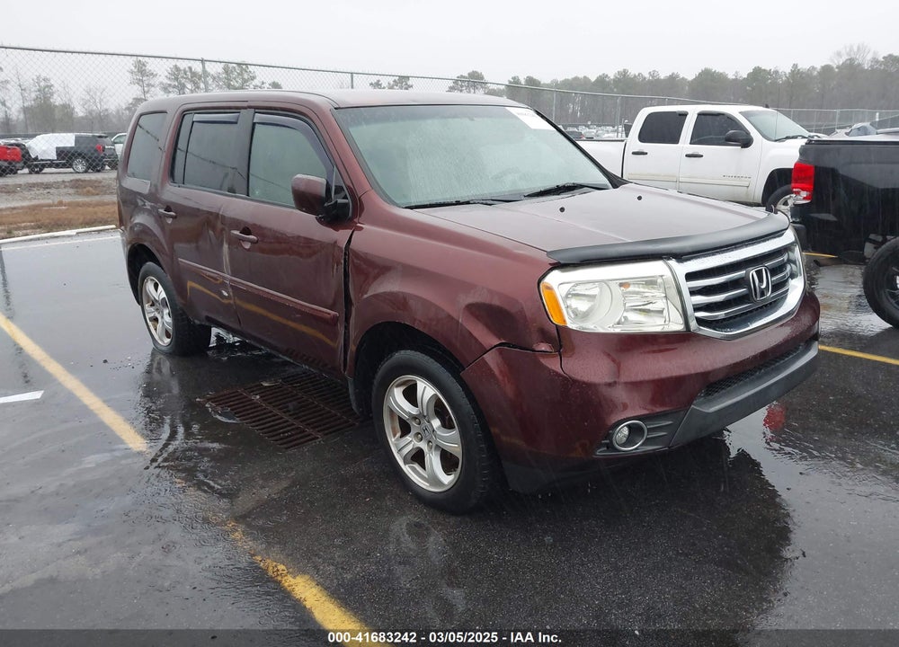 2012 HONDA PILOT EX VIN: 5FNYF4H40CB049737