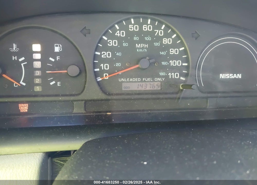 1999 NISSAN FRONTIER 2WD SE/XE VIN: 1N6DD26S4XC337030