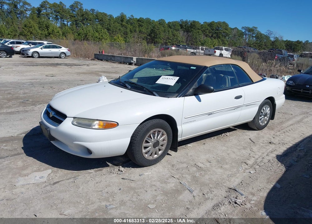 1996 CHRYSLER SEBRING JX VIN: 3C3EL45X2TT307062