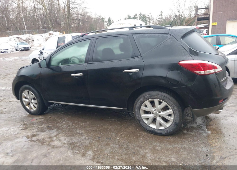 2014 NISSAN MURANO SL VIN: JN8AZ1MW8EW517148