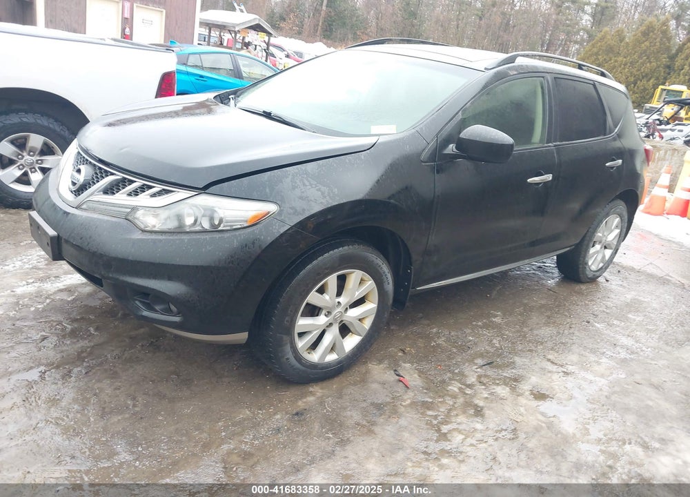 2014 NISSAN MURANO SL VIN: JN8AZ1MW8EW517148