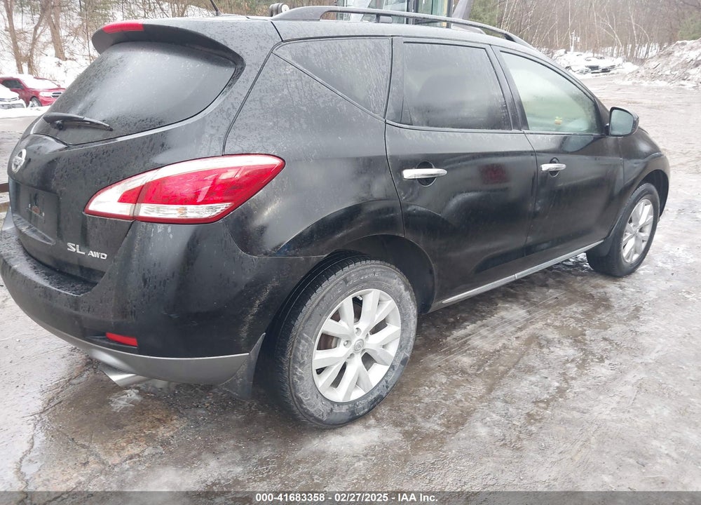 2014 NISSAN MURANO SL VIN: JN8AZ1MW8EW517148