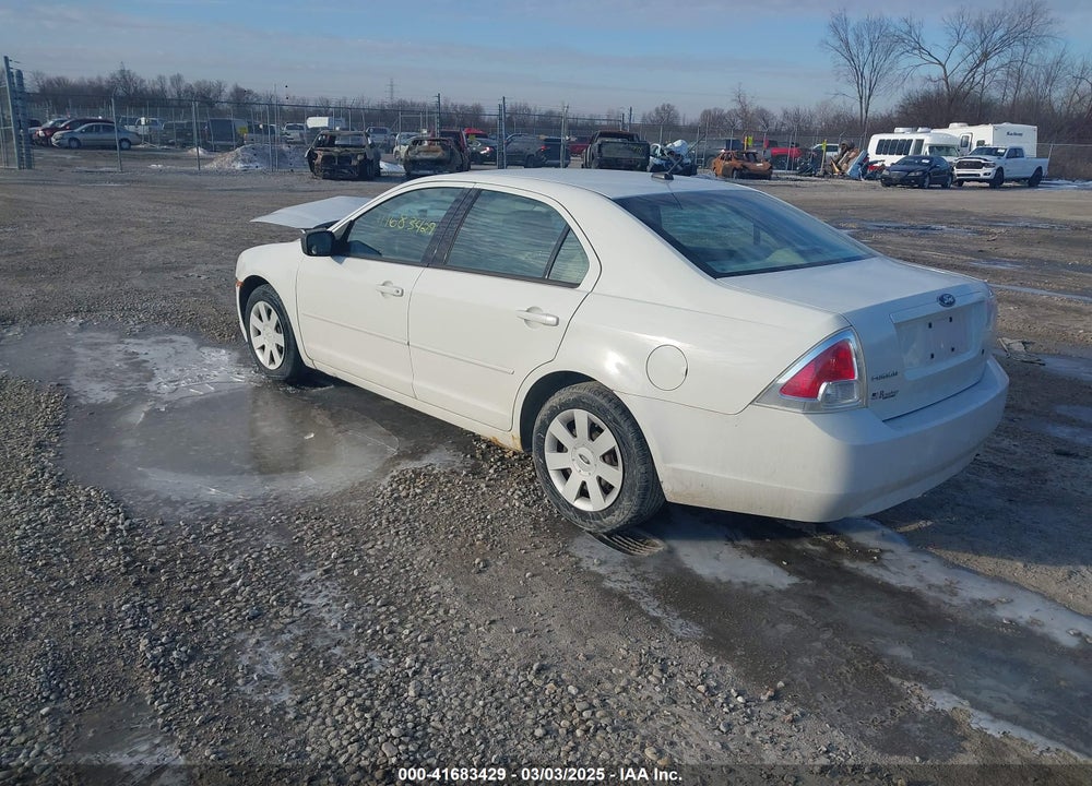 2008 FORD FUSION VIN: 3FAHP06ZX8R229405