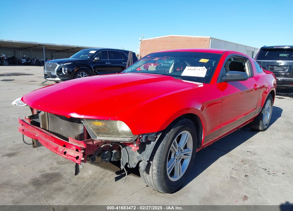 2011 FORD MUSTANG V6 VIN: 1ZVBP8AM2B5115755