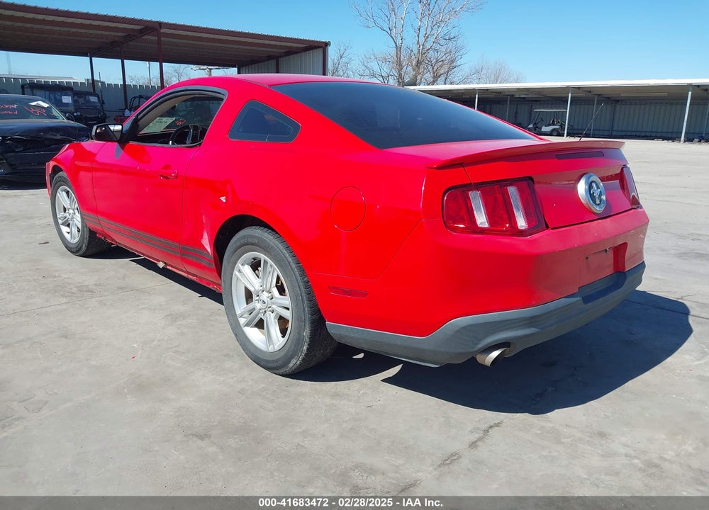 2011 FORD MUSTANG V6 VIN: 1ZVBP8AM2B5115755