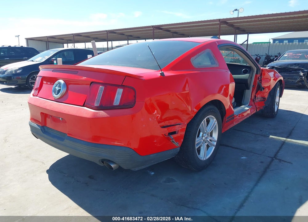 2011 FORD MUSTANG V6 VIN: 1ZVBP8AM2B5115755