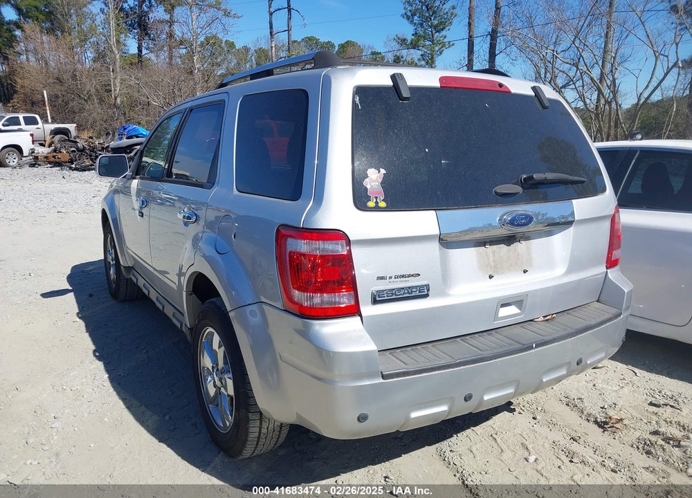 2012 FORD ESCAPE LIMITED VIN: 1FMCU0E78CKB71347
