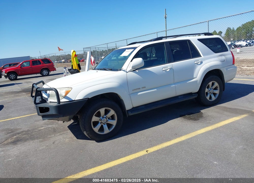 2008 TOYOTA 4RUNNER LIMITED V8 VIN: JTEBT17R688043647