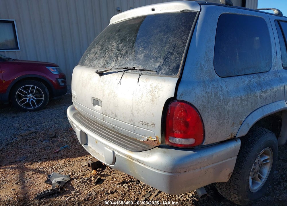 2000 DODGE DURANGO VIN: 1B4HS28N7YF138195