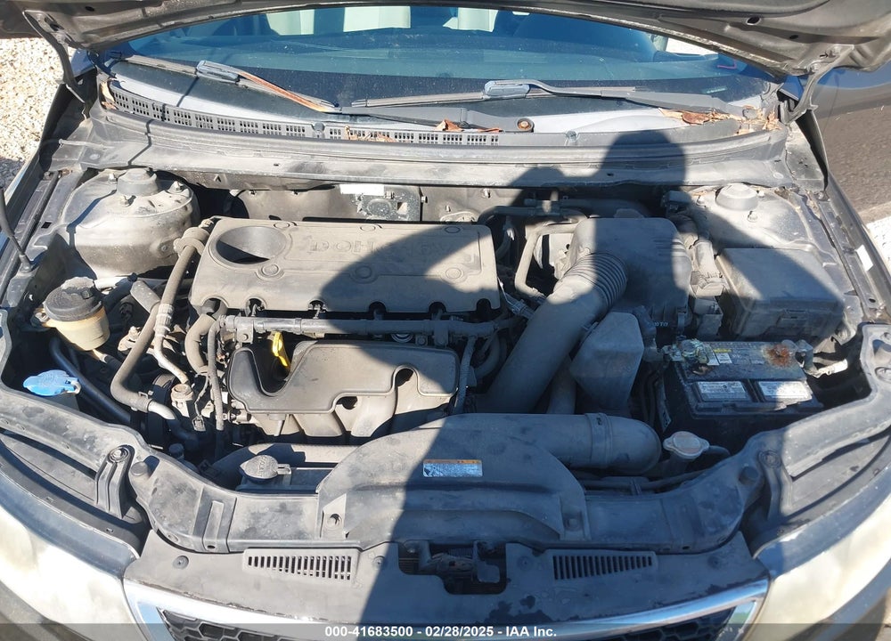 2011 KIA FORTE VIN: KNAFU4A27B5375814