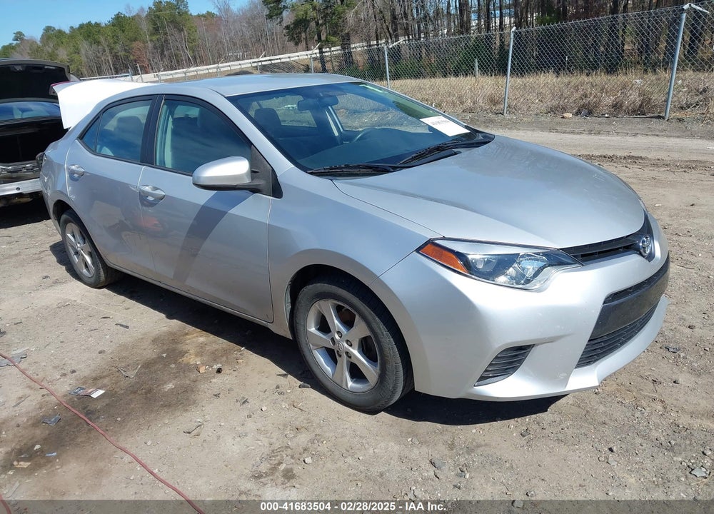 2016 TOYOTA COROLLA LE VIN: 2T1BURHE9GC532798