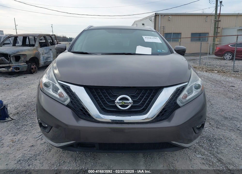 2018 NISSAN MURANO VIN: 5N1AZ2MH2JN147474