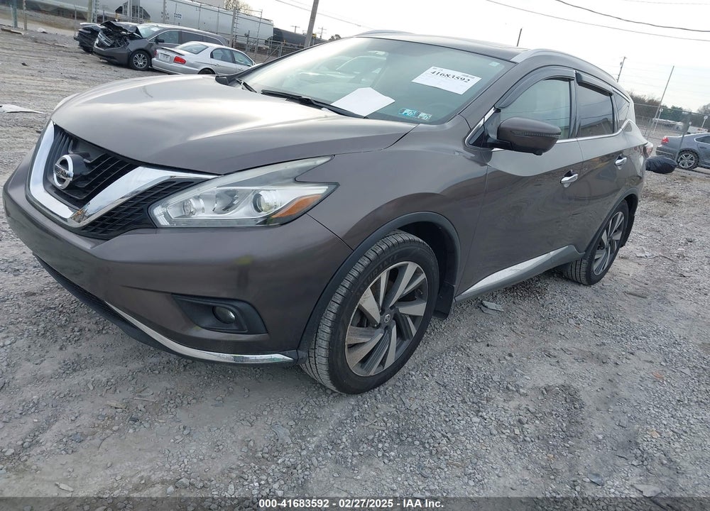 2018 NISSAN MURANO VIN: 5N1AZ2MH2JN147474