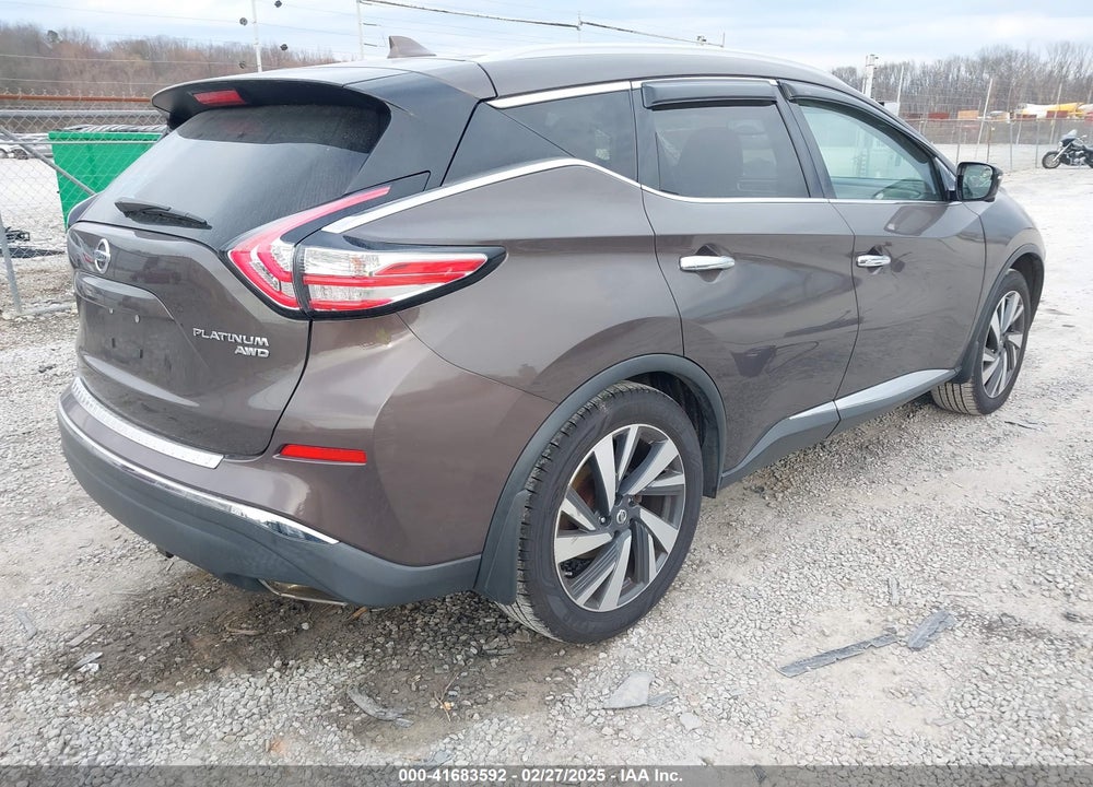2018 NISSAN MURANO VIN: 5N1AZ2MH2JN147474