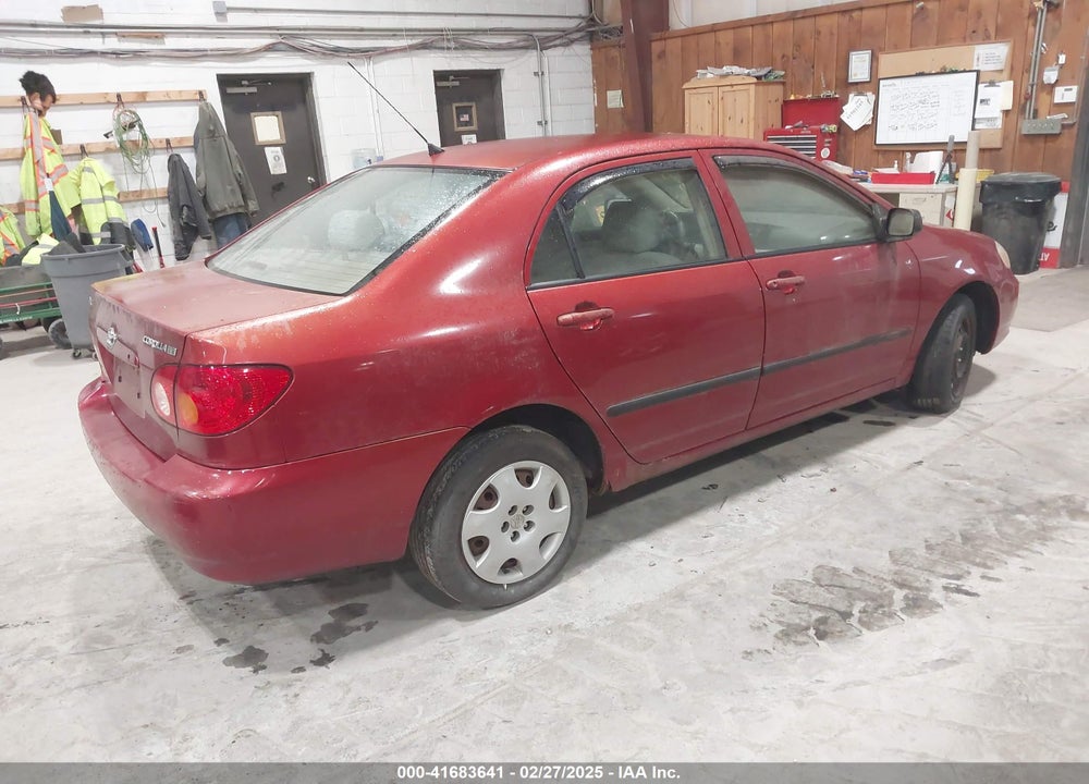 2003 TOYOTA COROLLA CE VIN: 2T1BR32E43C149370