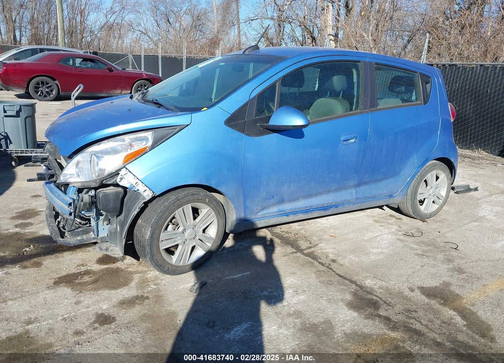 2015 CHEVROLET SPARK LS MANUAL VIN: KL8CA6S92FC741839