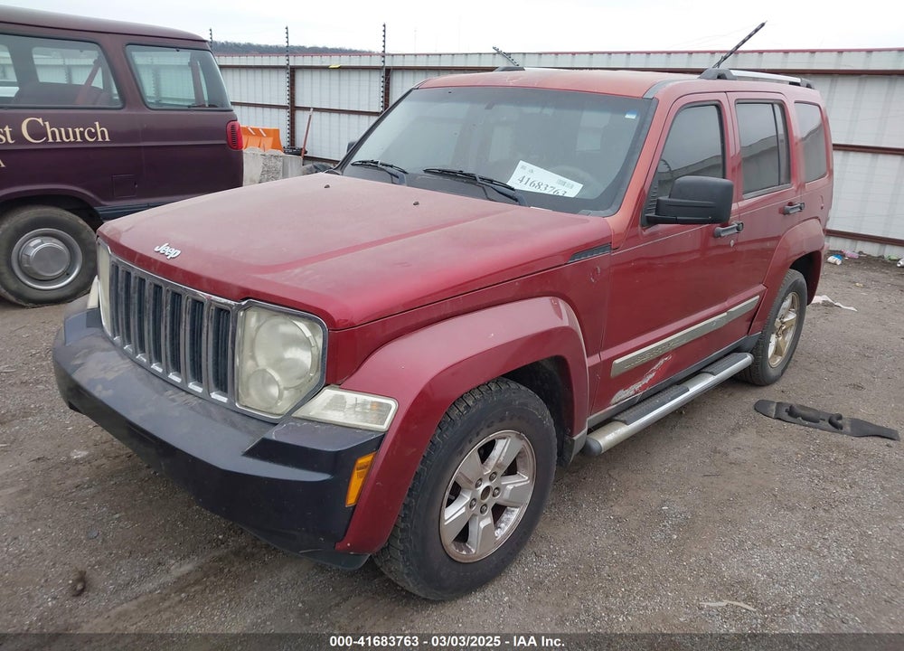 2008 JEEP LIBERTY VIN: 1J8GP58K38W103797