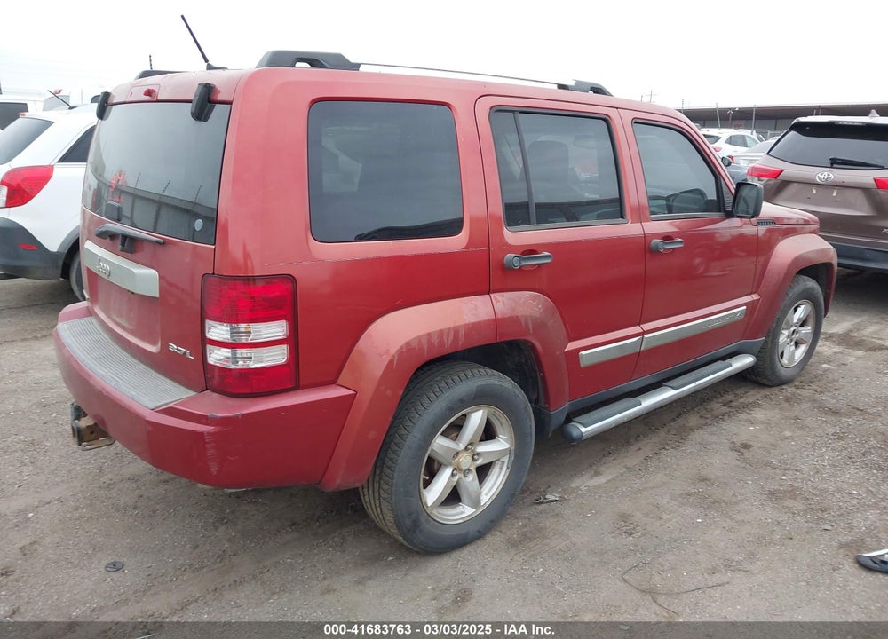 2008 JEEP LIBERTY VIN: 1J8GP58K38W103797