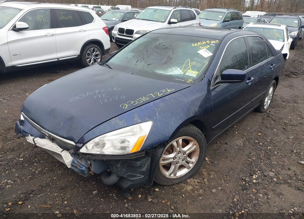 2007 HONDA ACCORD VIN: 1HGCM56777A198083