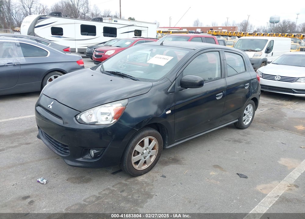 2014 MITSUBISHI MIRAGE ES VIN: ML32A4HJ1EH012731