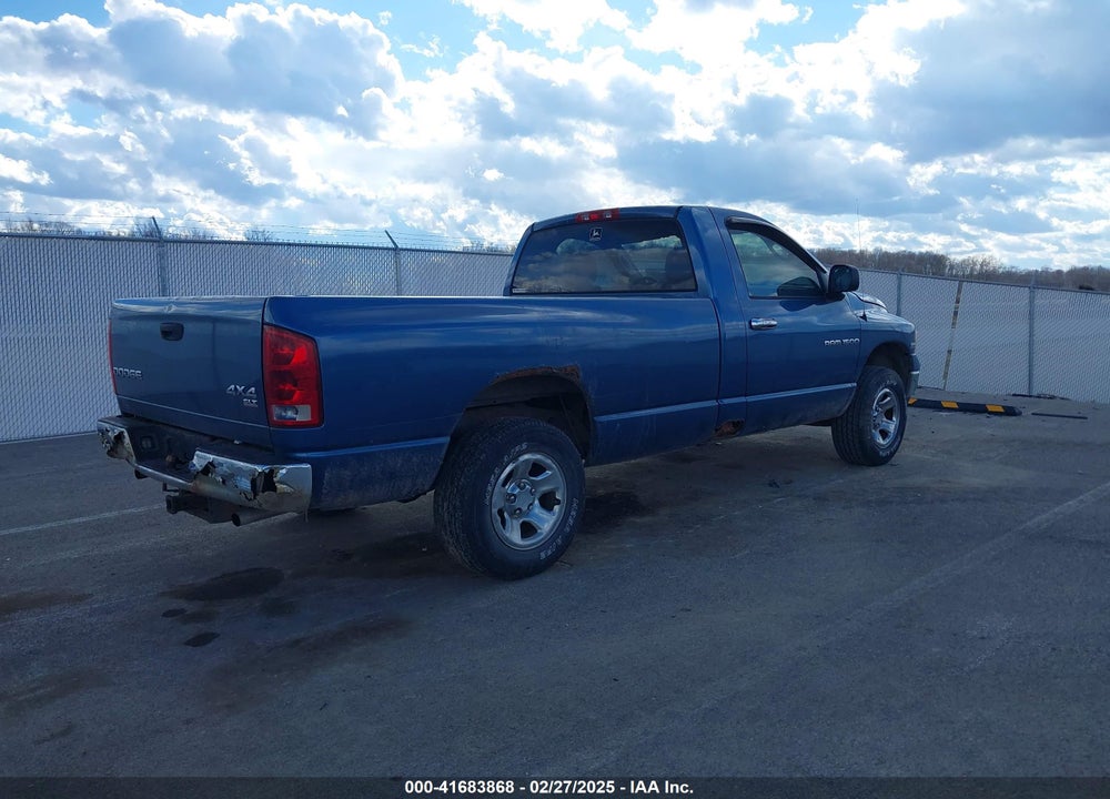 2003 DODGE RAM 1500 SLT/LARAMIE/ST VIN: 1D7HU16D43J595401