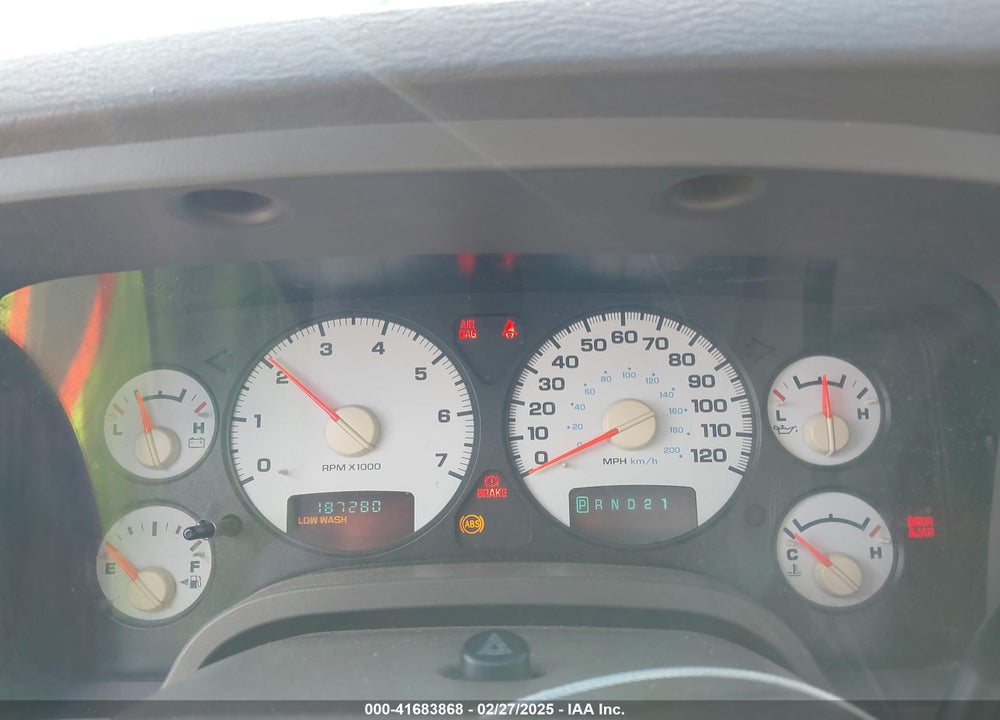 2003 DODGE RAM 1500 SLT/LARAMIE/ST VIN: 1D7HU16D43J595401