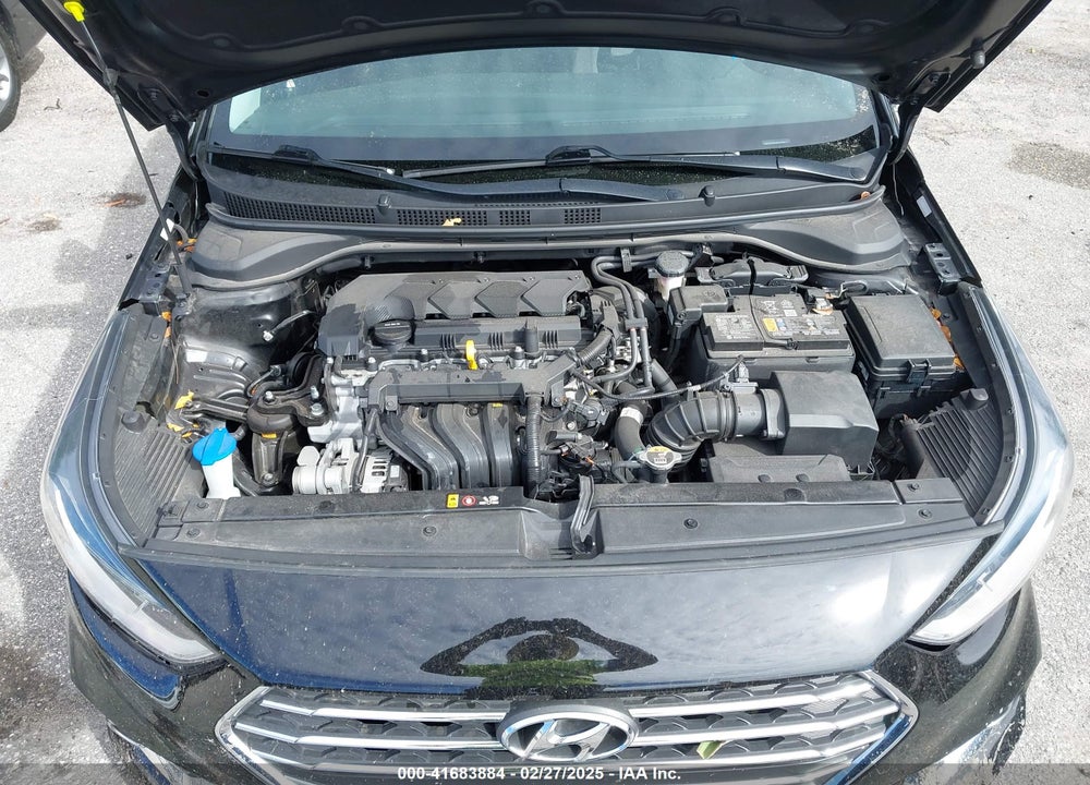 2022 HYUNDAI ACCENT VIN: 3KPC24A62NE187287