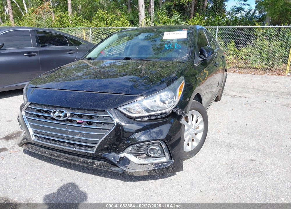 2022 HYUNDAI ACCENT VIN: 3KPC24A62NE187287