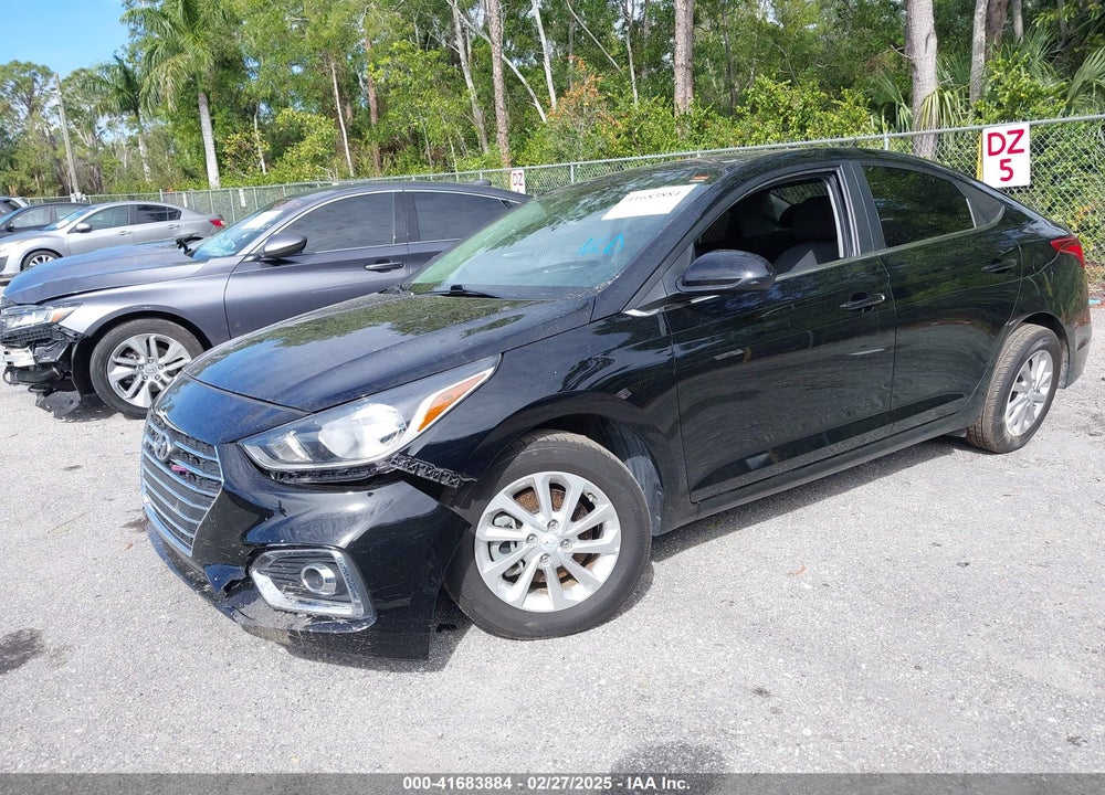 2022 HYUNDAI ACCENT VIN: 3KPC24A62NE187287