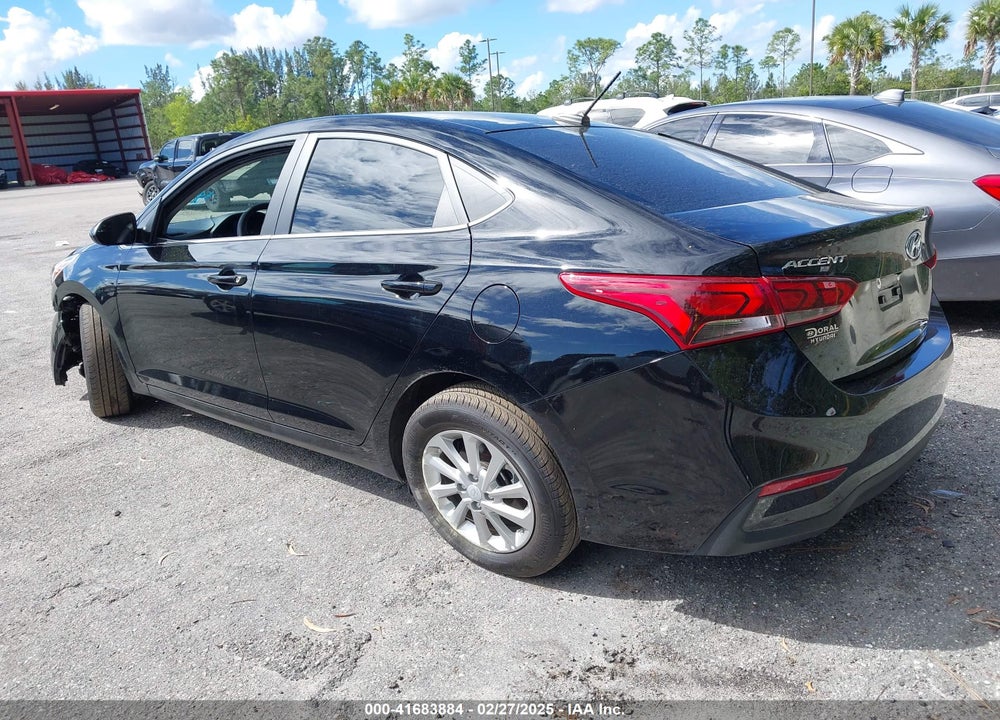 2022 HYUNDAI ACCENT VIN: 3KPC24A62NE187287