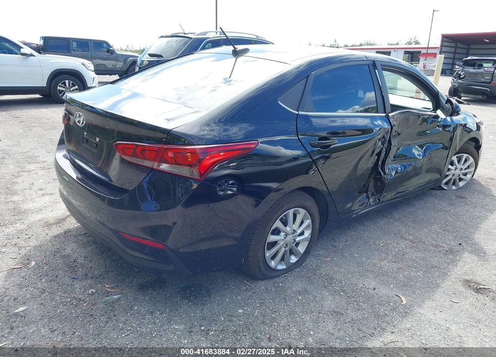 2022 HYUNDAI ACCENT VIN: 3KPC24A62NE187287