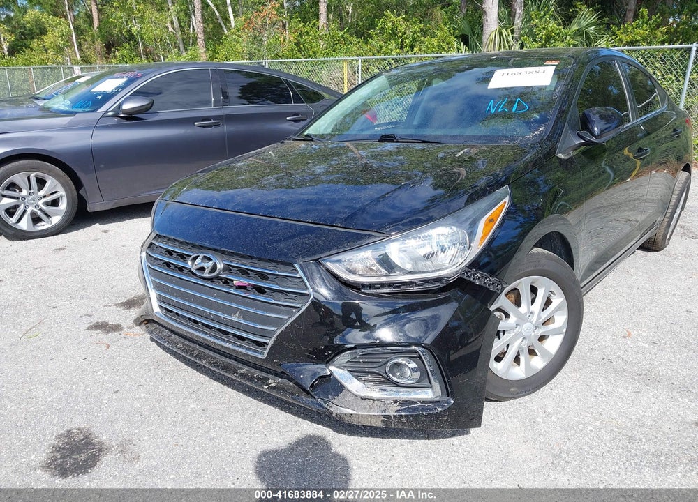 2022 HYUNDAI ACCENT VIN: 3KPC24A62NE187287