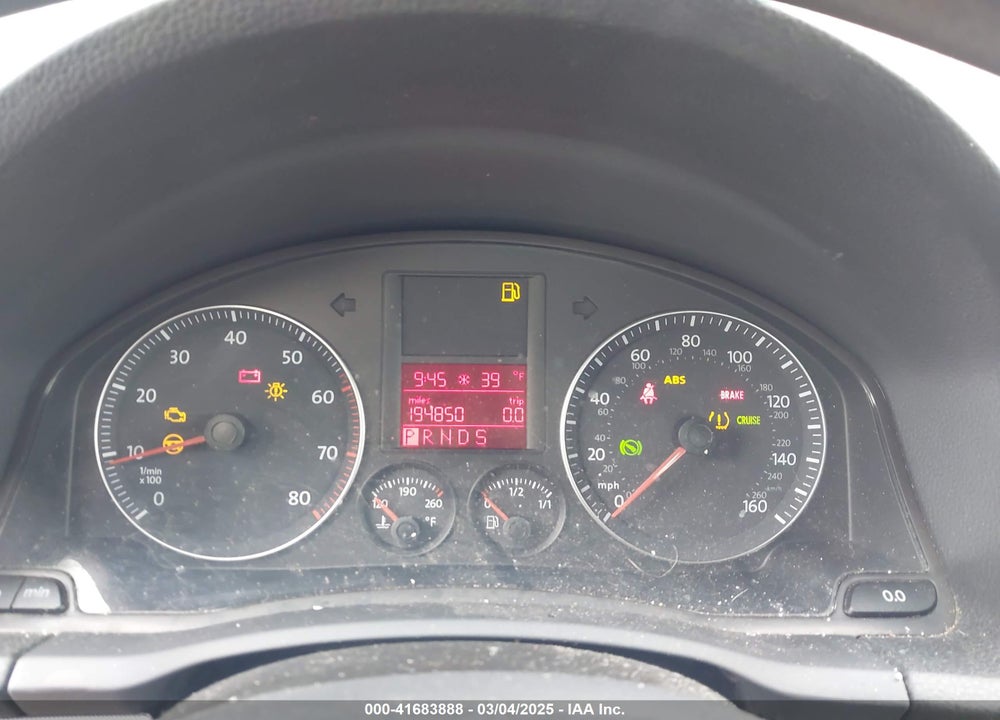 2007 VOLKSWAGEN JETTA VIN: 3VWGF71K27M146457