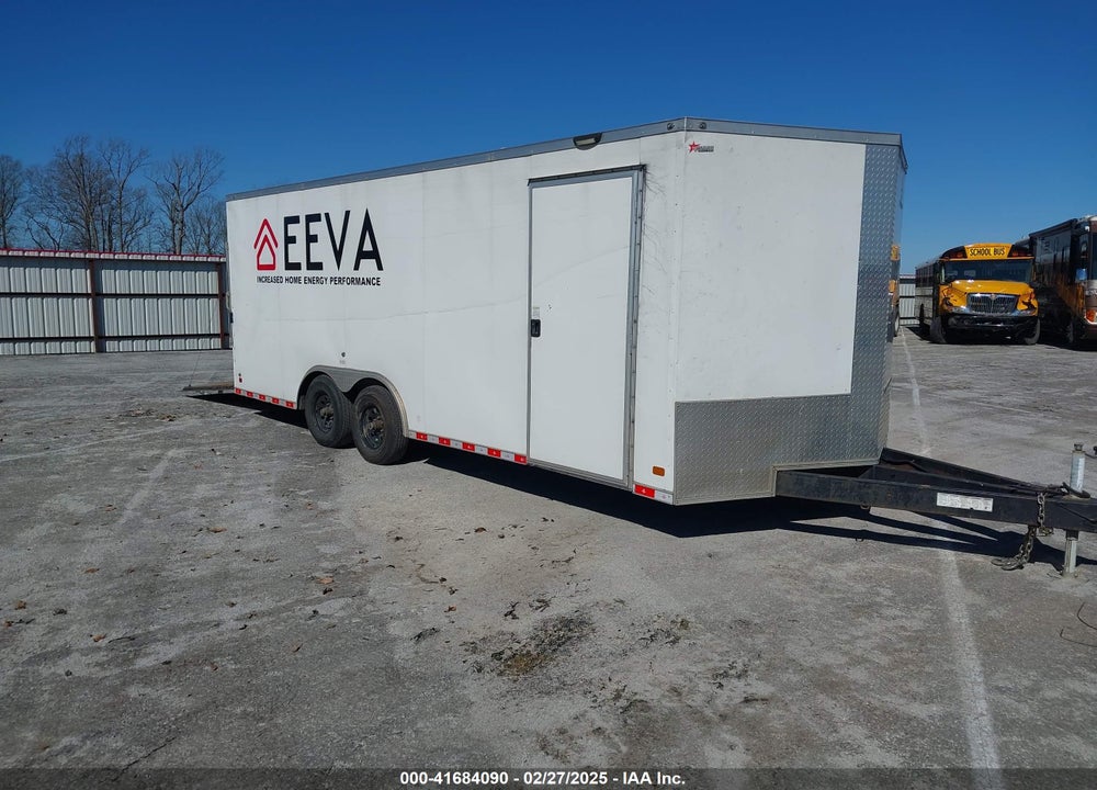 2023 NATIONCRAFT 20FT ENCLOSED CARGO VIN: 7PVBE2029PD004904