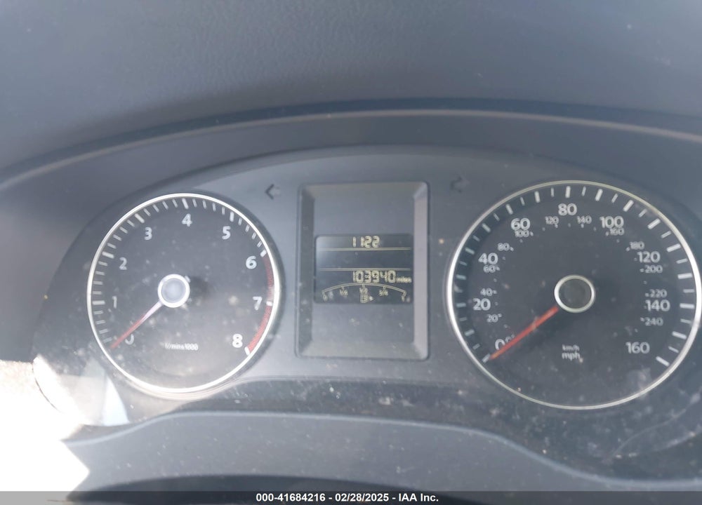 2014 VOLKSWAGEN JETTA 1.8T SE VIN: 3VWD17AJ5EM422832