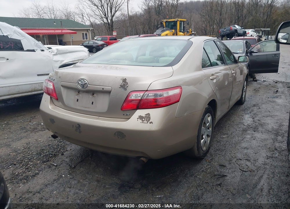 2007 TOYOTA CAMRY VIN: 4T1BK46K37U509081