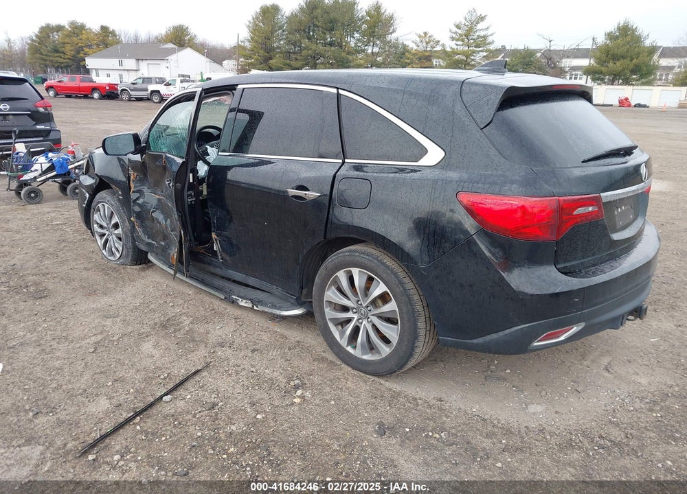 2015 ACURA MDX VIN: 5FRYD4H49FB028801